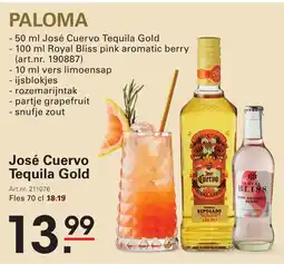 Sligro José Cuervo Tequila Gold aanbieding