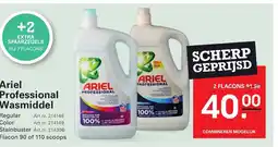 Sligro Ariel Professional Wasmiddel aanbieding