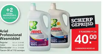 Sligro Ariel Professional Wasmiddel aanbieding