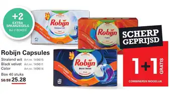 Sligro Robijn Capsules aanbieding