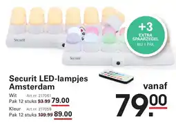 Sligro Securit LED-lampjes Amsterdam aanbieding