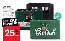 Sligro Grolsch aanbieding