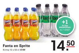 Sligro Fanta en Sprite aanbieding