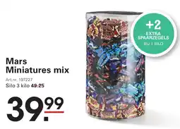 Sligro Mars Miniatures mix aanbieding