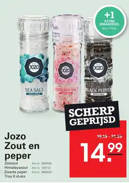 Sligro Jozo Zout en peper aanbieding