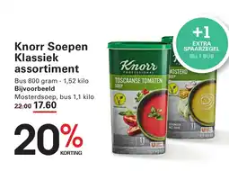 Sligro Knorr Soepen Klassiek assortiment aanbieding