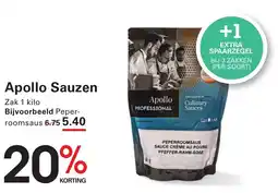 Sligro Apollo Sauzen aanbieding