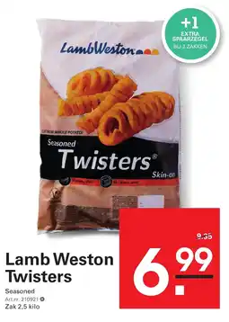 Sligro Lamb Weston Twisters aanbieding