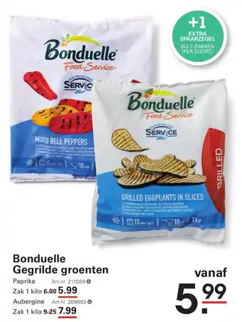 Sligro Bonduelle Gegrilde groenten aanbieding