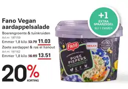 Sligro Fano Vegan aardappelsalade aanbieding