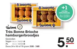 Sligro Très Bonne Brioche hamburgerbroodjes aanbieding