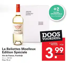 Sligro La Beliottes Moelleux Edition Spéciale aanbieding