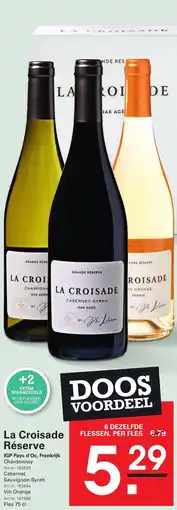 Sligro La Croisade Réserve aanbieding