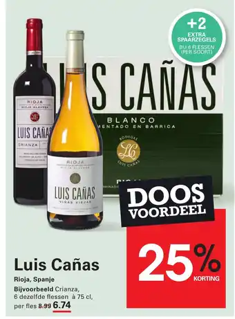 Sligro Luis Cañas aanbieding