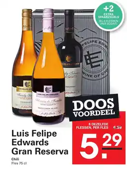Sligro Luis Felipe Edwards Gran Reserva aanbieding