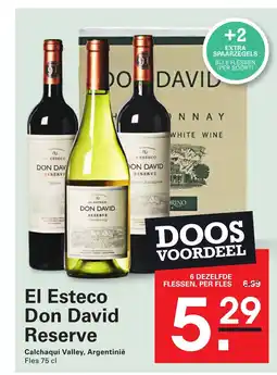Sligro El Esteco Don David Reserve aanbieding