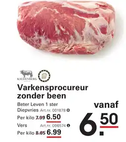 Sligro Varkensprocureur zonder been aanbieding