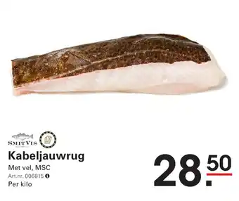 Sligro Kabeljauwrug aanbieding