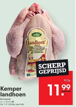 Sligro Kemper landhoen aanbieding