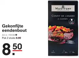 Sligro Gekonfijte eendenbout aanbieding