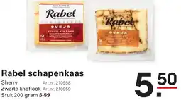 Sligro Rabel schapenkaas aanbieding