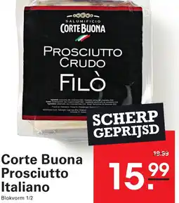Sligro Corte Buona Prosciutto Italiano aanbieding