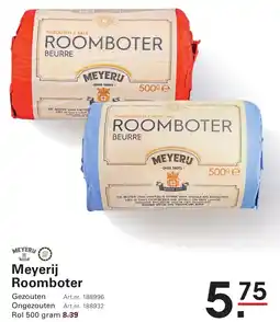 Sligro Meyerij Roomboter aanbieding