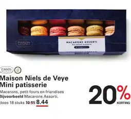 Sligro Maison Niels de Veye Mini patisserie aanbieding