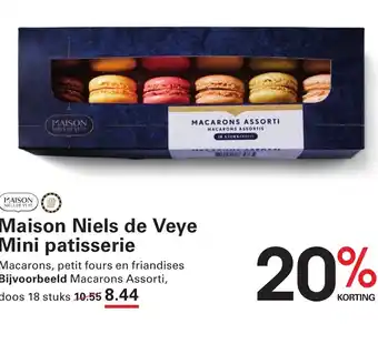 Sligro Maison Niels de Veye Mini patisserie aanbieding
