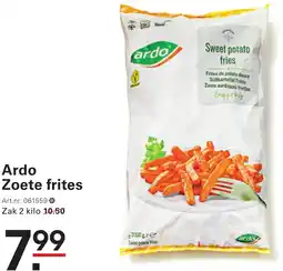 Sligro Ardo Zoete frites aanbieding