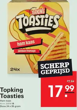 Sligro Topking Toasties aanbieding