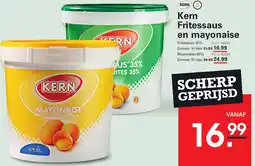 Sligro Kern Fritessaus en mayonaise aanbieding