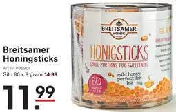 Sligro Breitsamer Honingsticks aanbieding