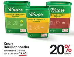 Sligro Knorr Bouillonpoeder aanbieding