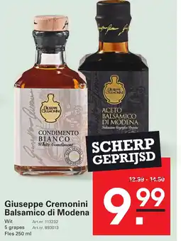Sligro Giuseppe Cremonini Balsamico di Modena aanbieding