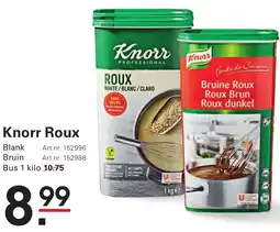 Sligro Knorr Roux aanbieding