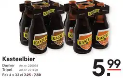 Sligro Kasteelbier aanbieding