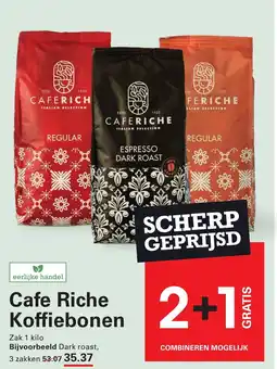 Sligro Cafe Riche Koffiebonen aanbieding