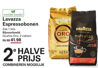 Sligro Lavazza Espressobonen aanbieding