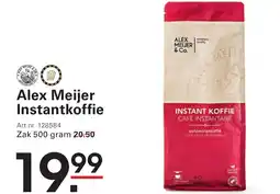 Sligro Alex Meijer Instantkoffie aanbieding