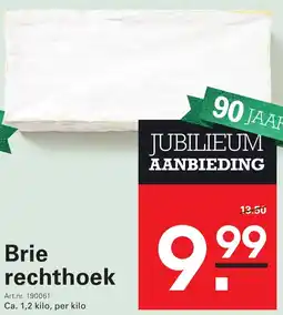 Sligro Brie rechthoek aanbieding