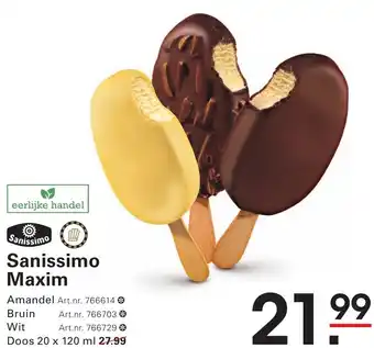 Sligro Sanissimo Maxim aanbieding