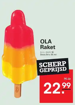 Sligro OLA Raket aanbieding