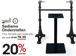 Sligro Sediamo Onderstellen aanbieding