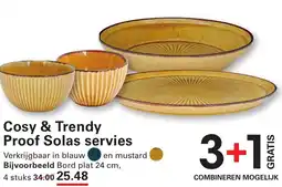 Sligro Cosy & Trendy Proof Solas servies aanbieding
