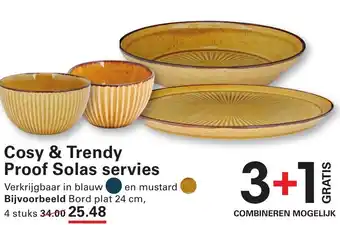 Sligro Cosy & Trendy Proof Solas servies aanbieding