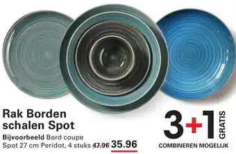 Sligro Rak Borden schalen Spot aanbieding