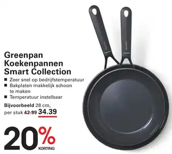 Sligro Greenpan Koekenpannen Smart Collection aanbieding