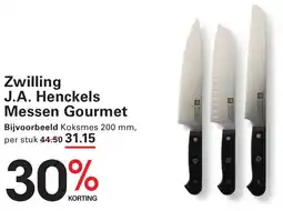 Sligro Zwilling J.A. Henckels Messen Gourmet aanbieding