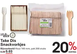 Sligro Take Dis Snackvorkjes aanbieding